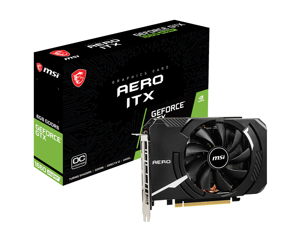 MSI GeForce GTX 1660 SUPER AERO ITX OCV1